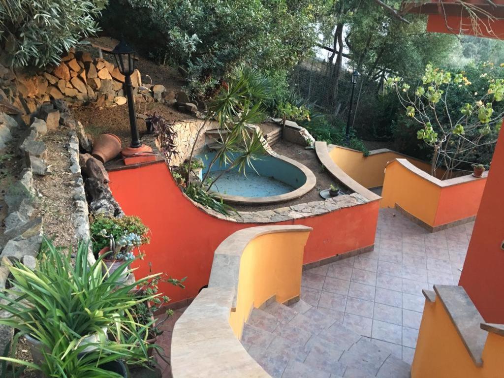 Villa Con Giardino Vista Mare กาปิตานา ภายนอก รูปภาพ