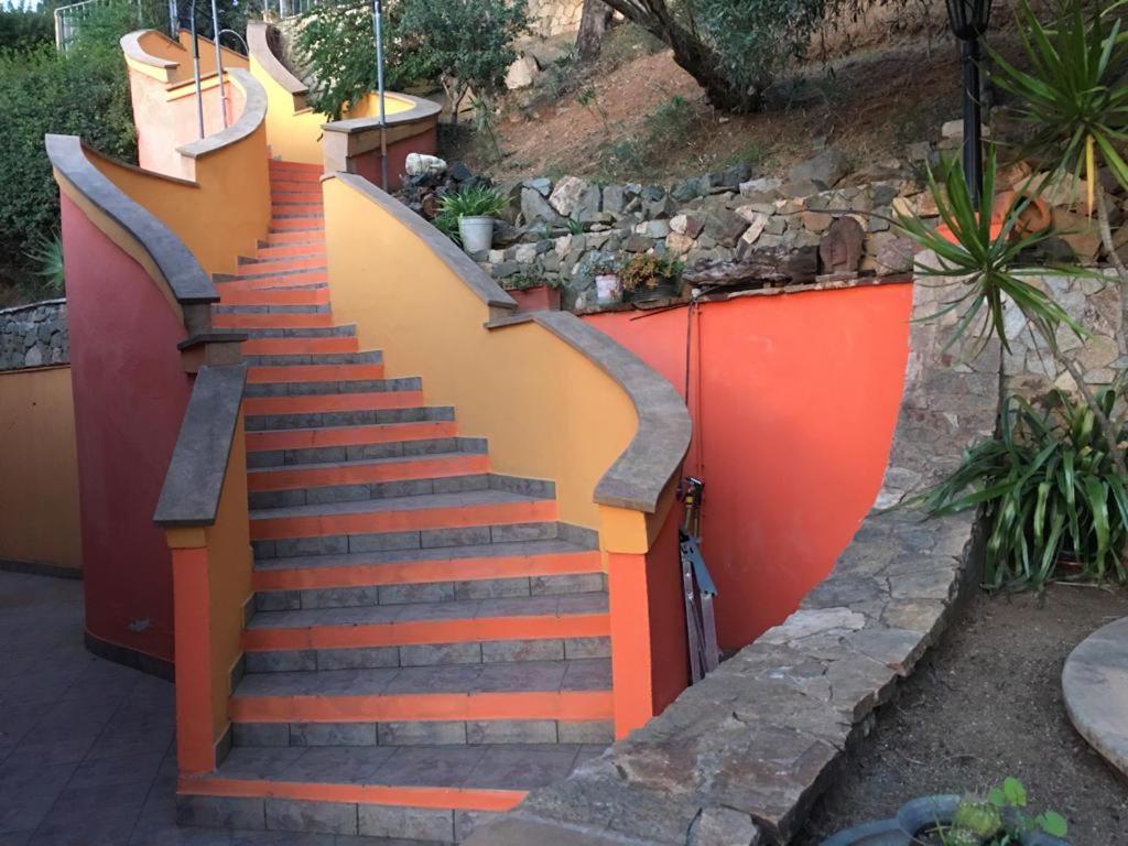 Villa Con Giardino Vista Mare กาปิตานา ภายนอก รูปภาพ
