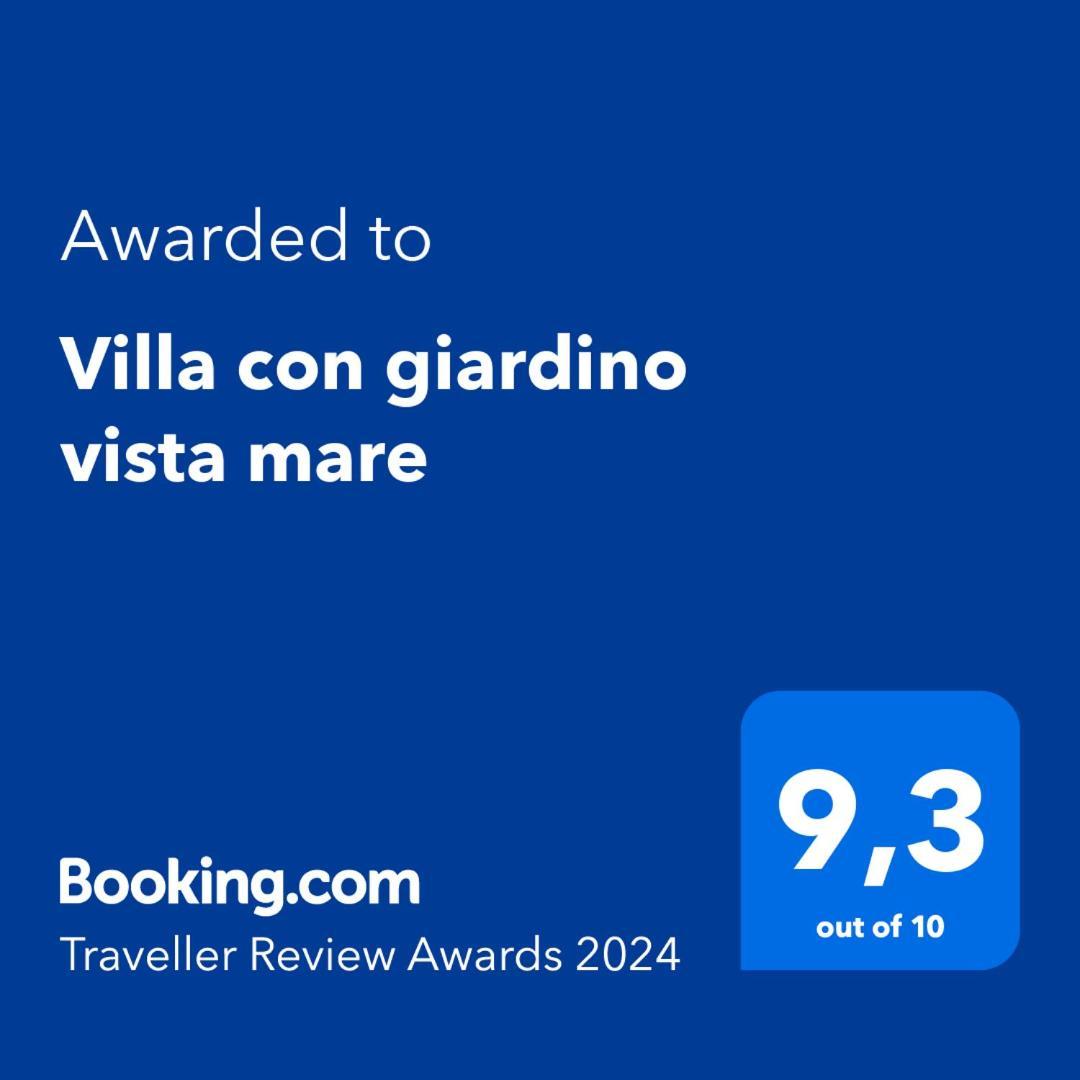 Villa Con Giardino Vista Mare กาปิตานา ภายนอก รูปภาพ