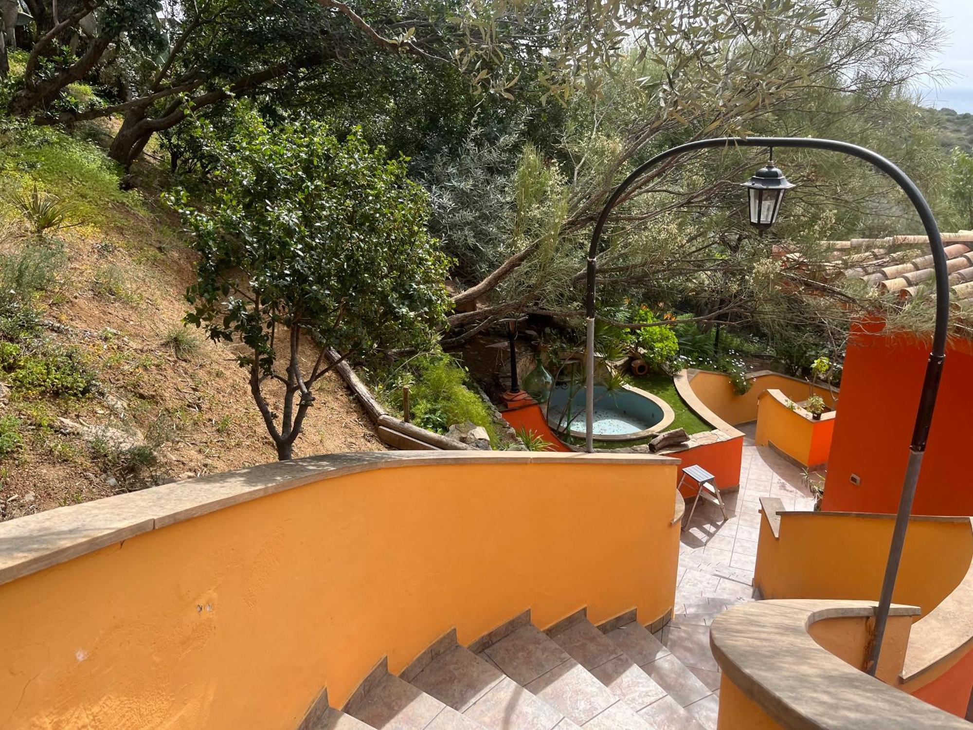 Villa Con Giardino Vista Mare กาปิตานา ภายนอก รูปภาพ