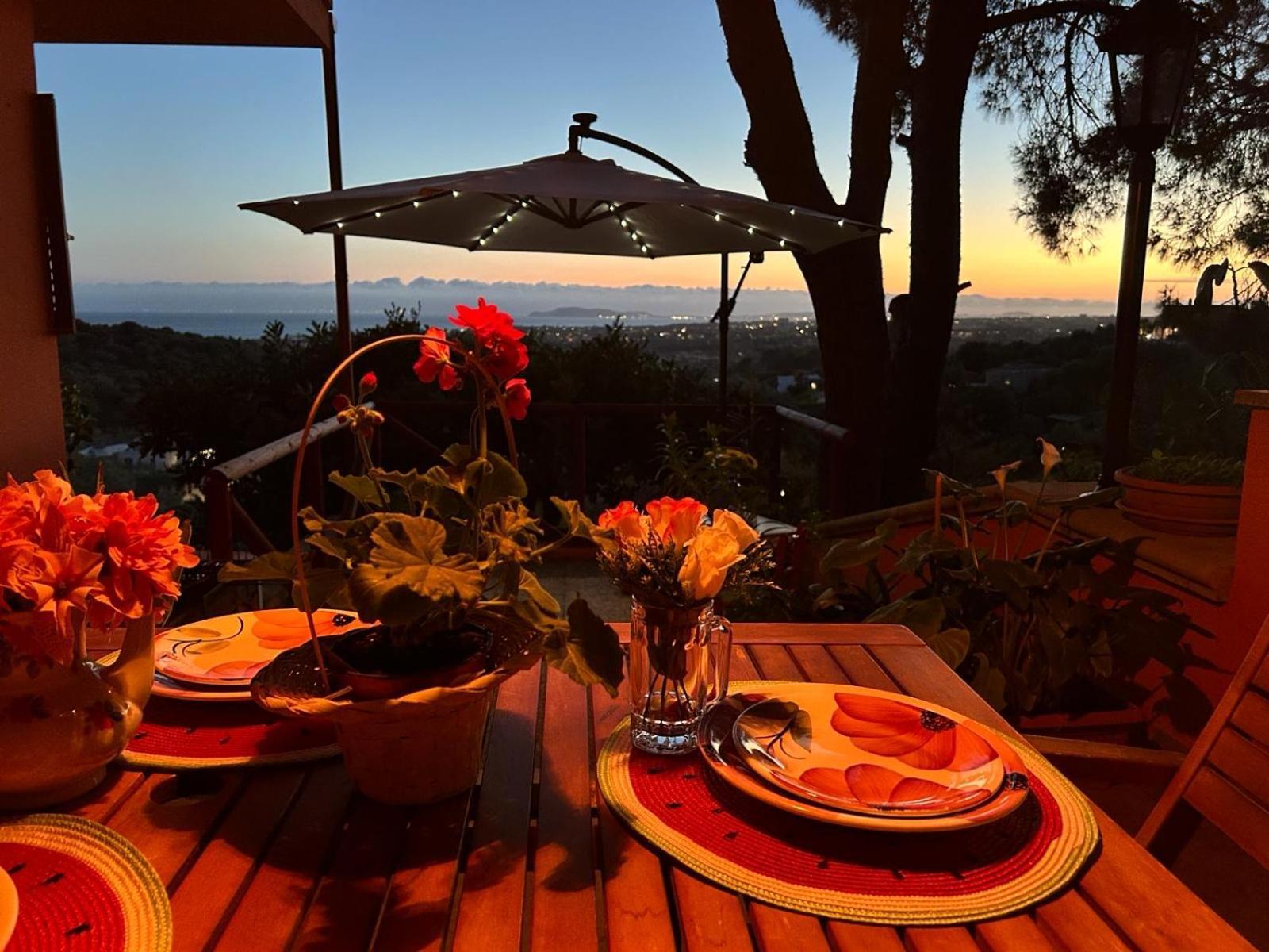 Villa Con Giardino Vista Mare กาปิตานา ภายนอก รูปภาพ