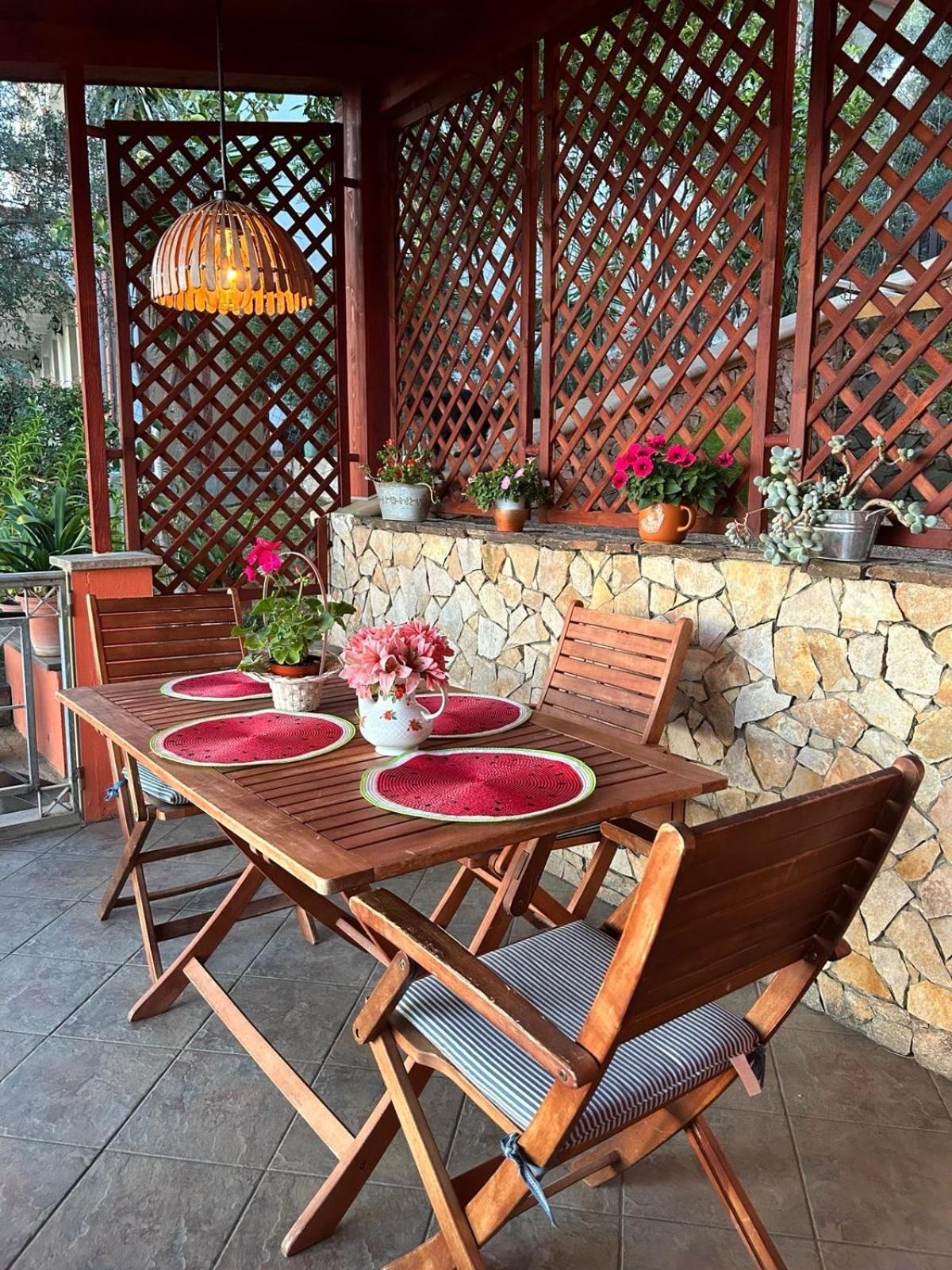 Villa Con Giardino Vista Mare กาปิตานา ภายนอก รูปภาพ